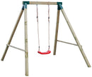 Altalena da Giardino 1 Posto 160x230x195 cm in Legno