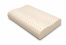 Set 2 Guanciale Memory Foam Forato Doppia Onda 67x42 cm - H 8/10 cm Sostegno Cervicale Dormidea Cervicale Air