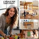 Calcio Balilla in Legno MDF 122x61x80,7 cm