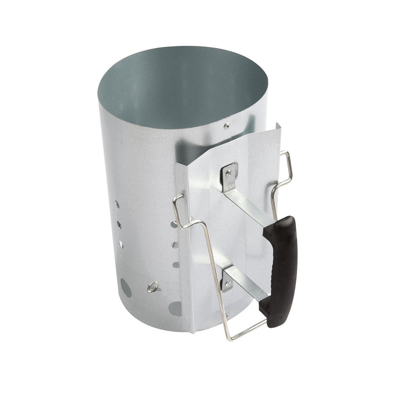 Ciminiera Accendi Carbonella in Acciaio Forato Starter C-17    