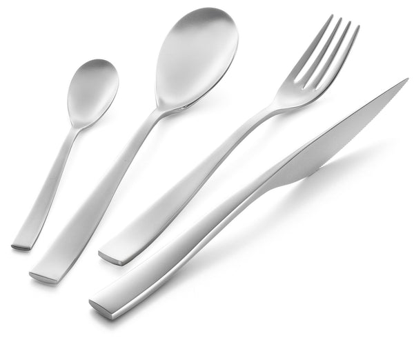 online Servizio Set di Posate 24 Pezzi in Acciaio Eme Etoile Sabbiato