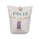 Fermaporta  20x10x20 cm 100% poliestere VdE Tivoli 1996 Le Travisate Bianco