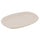 Piatto Ovale 36x25xh4 cm in Gres Porcellanato Romeo Crema