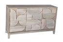 Credenza 3 Ante 145x42x85 cm Archita in Legno