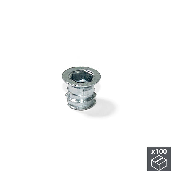 Bussola per Fori Svasati Filettatura Metrica M6 Zama Zincato 100 Pezzi Emuca online