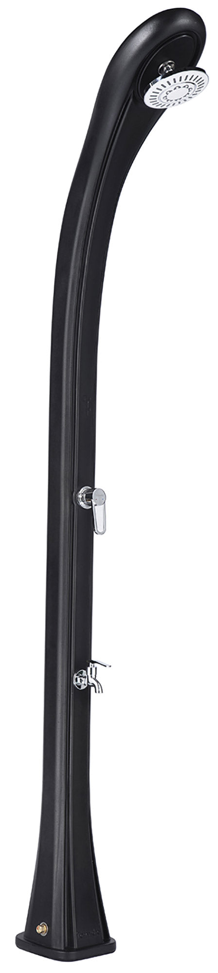 Doccia Solare da Giardino 28L Miscelatore e Lavapiedi Antracite sconto