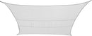 Tenda Vela Ombreggiante Quadrata 2,9x2,9m in Poliestere Bauer Bianco
