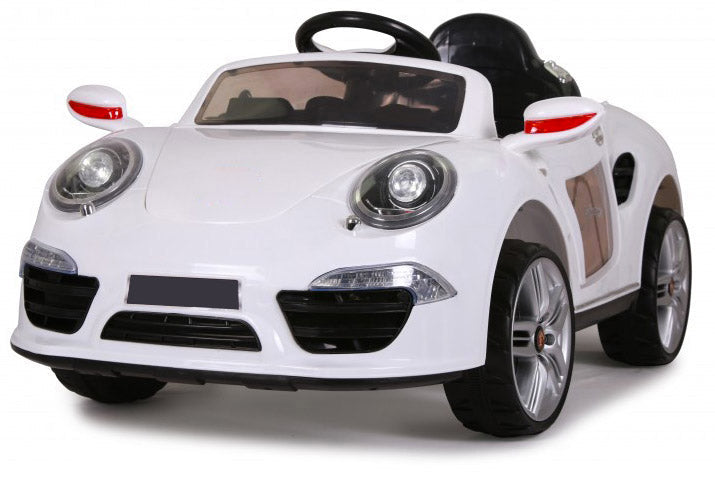 Macchina Elettrica per Bambini 12V Kidfun Sporting Bianca