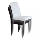 Sedia Blossom 41x50x91 h cm in Similpelle Marrone