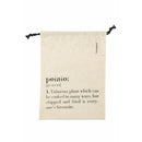 Sacchetto potato/patata 40x30 cm in Cotone VdE Tivoli 1996 Beige