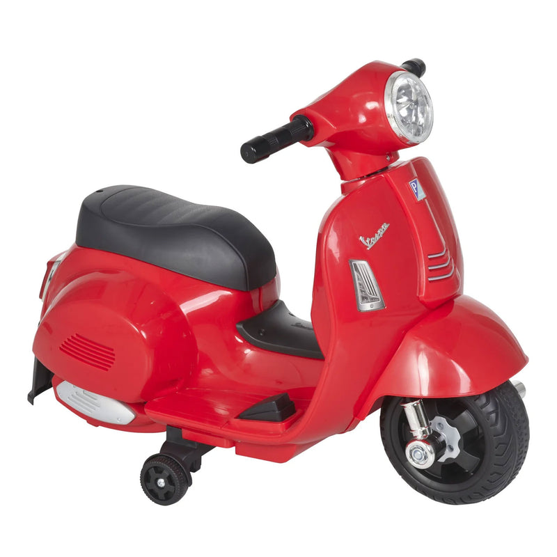 Scooter Elettrico per Bambini Licenza Ufficiale Piaggio Vespa Small 7,2V 2,5Ah Rosso      