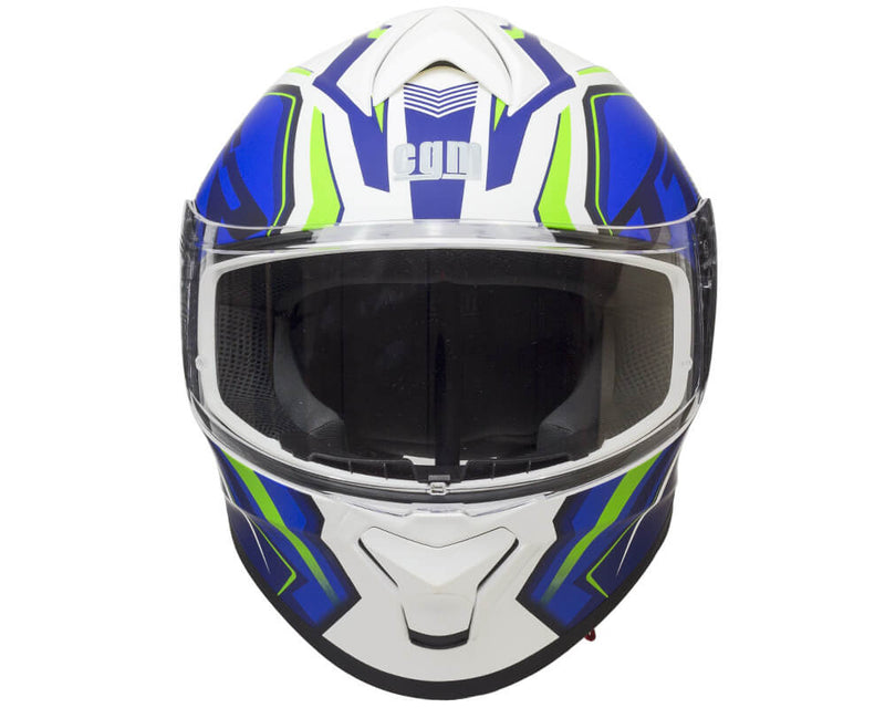 Casco Integrale per Scooter Visiera Lunga CGM Suzuka 301G Blu Opaco Varie Misure