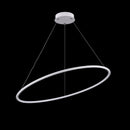 Lampada pendente Modern in Metallo Nola Bianco