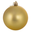 Set 8 Palle di Natale Ø5 cm in Plastica Oro