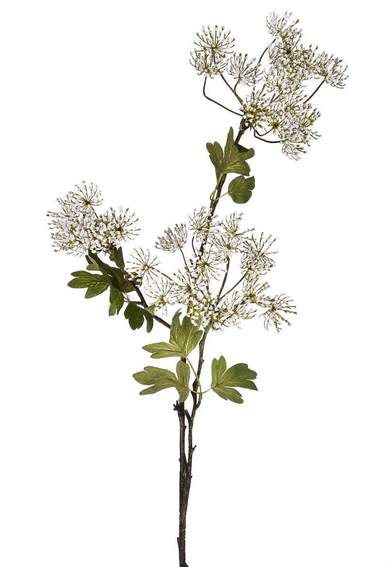 Set 2 Anethum Artificiali a 3 Diramazioni Altezza 96 cm 