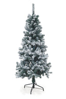Albero di Natale Artificiale Innevato 180 cm 500 Rami Soriani Sestriere Verde