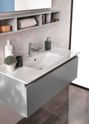 Mobile Bagno Sospeso 100cm TFT Ibiza Grigio Bianco