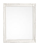Specchio Miro con Cornice Bianco 36x46 in Legno
