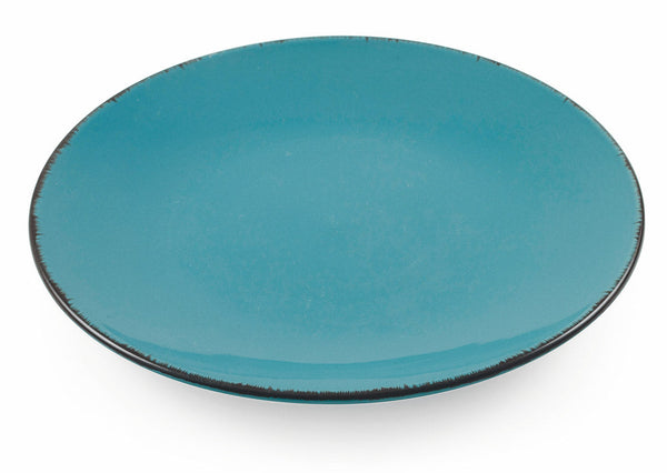 Set 6 Piatti Frutta Ø18,5x2 cm in Gres Villa d'Este Home Tivoli Baita Glazed Azzurri acquista