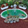 Laghetto Artificiale da Giardino 185x115x36 cm in Polietilene 270 Litri Verde