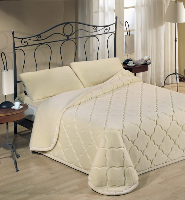 Coperta Pura Lana Vergine Merinos Superwash 900gr Cober Nuova Varie Misure sconto