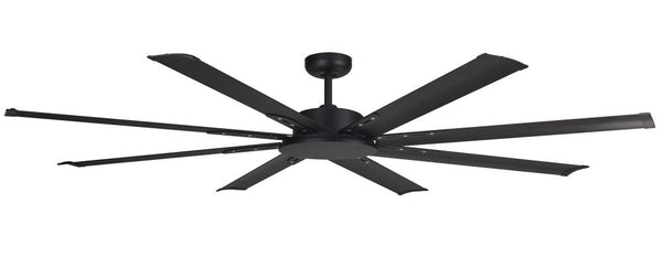 Ventilatore da Soffitto con 8 Pale in Alluminio Ø165 cm 5 Velocità Martec Albatross Nero online