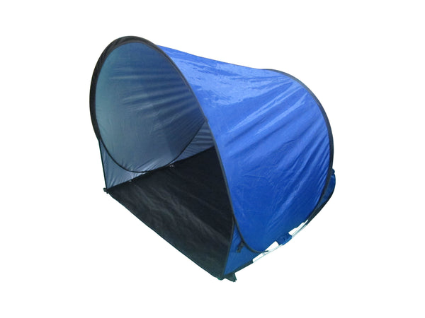 Tenda da Spiaggia Paravento 145x105x100 cm in Polietilene con Sacca da Trasporto Blu sconto