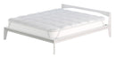 Topper Trapuntato 300 gr/mq con Elastici Fancy Bianco Varie Misure