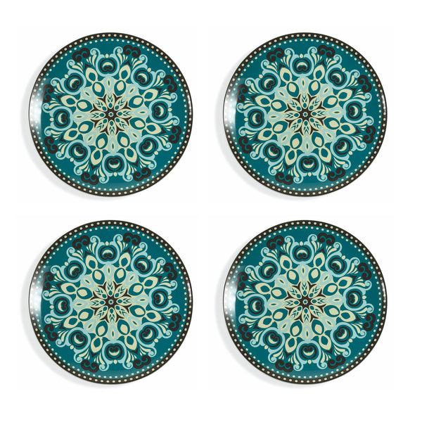 Set 4 Piatti da Portata in Porcellana Sottosmalto Decoro Orientale VdE Tivoli 1996 Cala Jondal prezzo