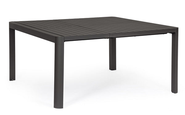 sconto Tavolo Allungabile da Giardino 149x97/149x77.5 cm in Alluminio Kiplin Antracite