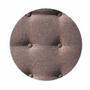 Divano Letto 192x75x76 cm in Tessuto Marrone