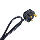 Camino Elettrico da Parete Effetto Fiamma 900W/1800W Nero 