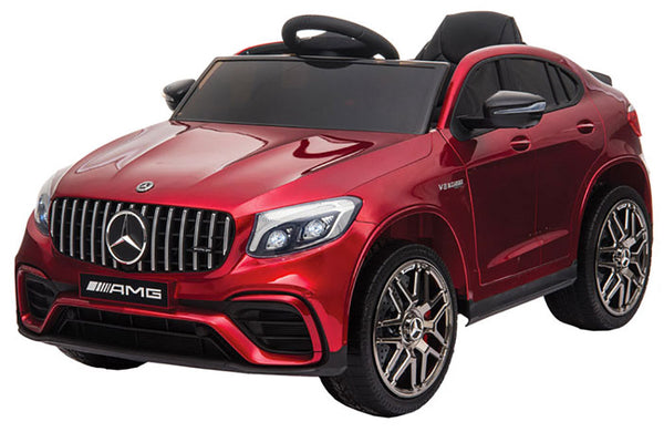 Macchina Elettrica per Bambini 12V con Licenza Mercedes GLC 63S Coupè Bordeaux Metallizzato online