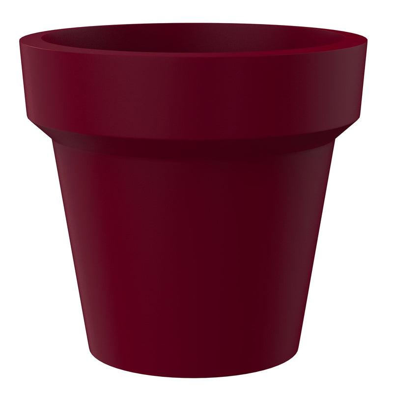 Vaso Ø115x105 cm in Resina Arkema POT M Ruby