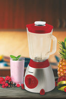 Frullatore Elettrico 850W Bicchiere 1,5 Litri Kooper Trity Rosso