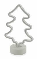 Albero di Natale Luminoso Neon a Led H29,5 cm Soriani Multicolor