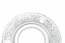 Set 6 Piattini per Pane in Vetro Ø15 cm Villa d'Este Home Tivoli Imperial