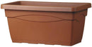 Vaso 60x32x27,5 cm in Polipropilene Cassettone 60 Terracotta