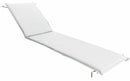 Cuscino per Lettino Prendisole 190x50x4 cm Soriani Bianco