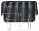 Barbecue a Carbone Carbonella Rettangolare 58x38 cm Soriani Sun-day Nero