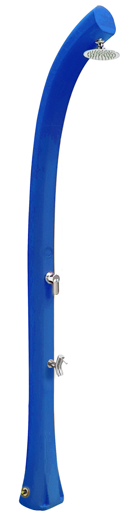 Doccia Solare da Esterno Giardino 26L Miscelatore e Lavapiedi Arkema New Happy Blu sconto