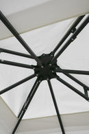 Gazebo da Giardino in Ferro 3x3 mt Soriani Sahara Ecrù