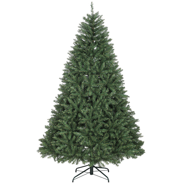 online Albero di Natale Artificiale  210 cm 2641 Rami a Cerniera e Base in Metallo Verde