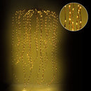 Cascata Luminosa 729 LED da Esterno cm Filo Rame