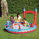 Piscina Castello Gonfiabile per Bambini 221x193x150 cm in Vinile Bestway 53037