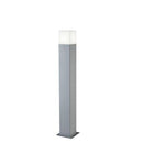 Lampada Palo Paletto per Giardino Colore Alluminio per Esterno Linea Kube Sovil