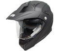 Casco Integrale per Moto Cross con Frontino CGM Forefront 606A Nero Opaco Varie Misure
