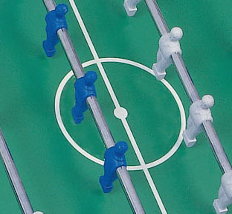 Calciobalilla in Mdf Blu con Aste Uscenti Garlando G-2000 Weatherproof