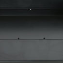 Barbecue a Carbonella 2 Griglie e 2 Ripiani 113x53.5x82.5 cm in Metallo e Legno Nera