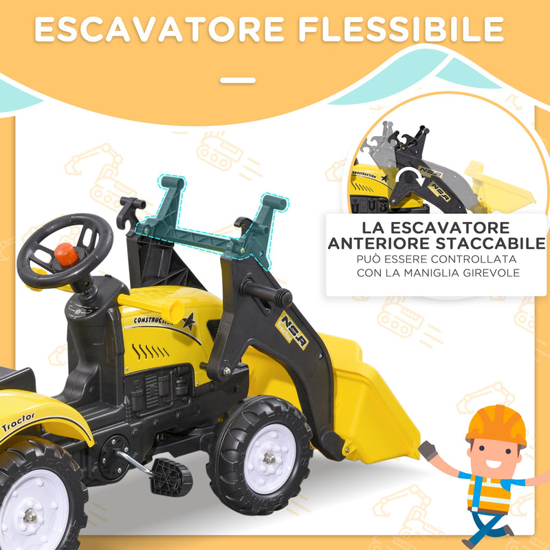 Teamsterz Trattore con Rimorchio - Grandi Giochi